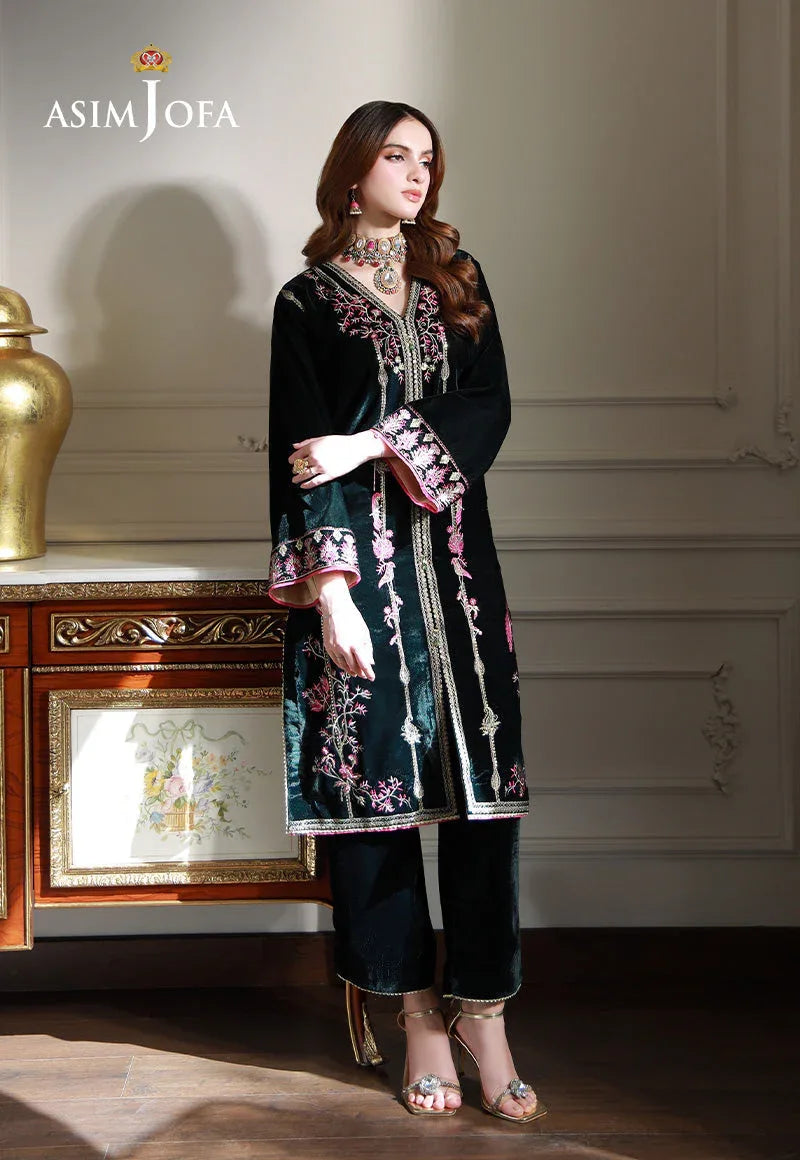 Asim Jofa | Velvet Edit | AJVG-05 - Rang-e-Khaas