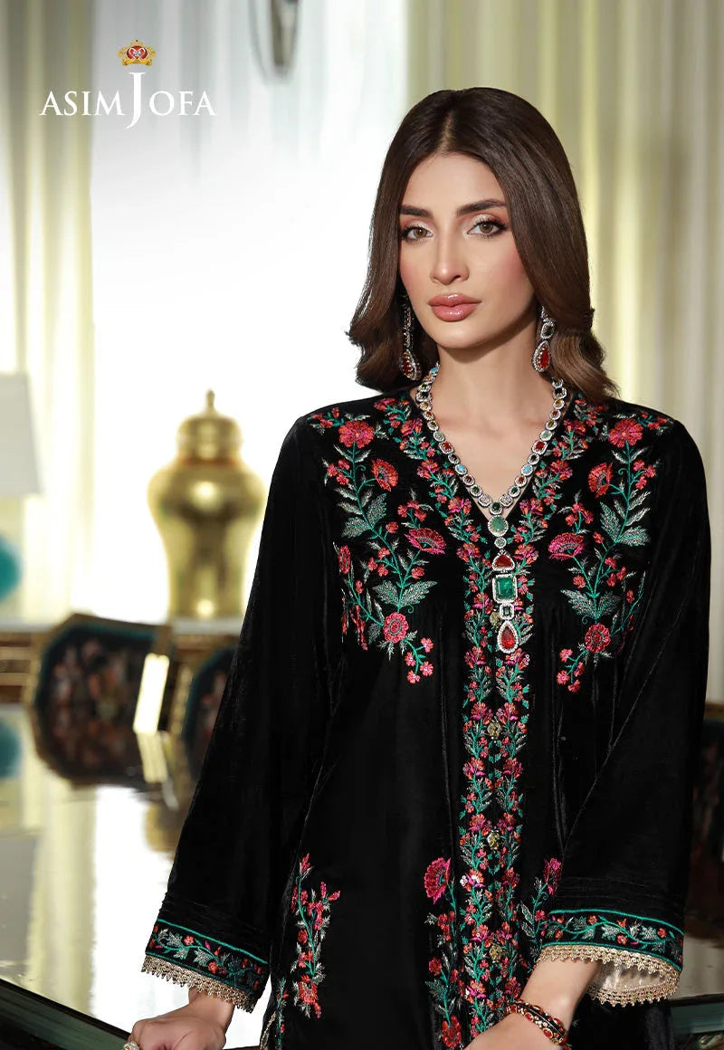 Asim Jofa | Velvet Edit | AJVG-01 - Rang-e-Khaas
