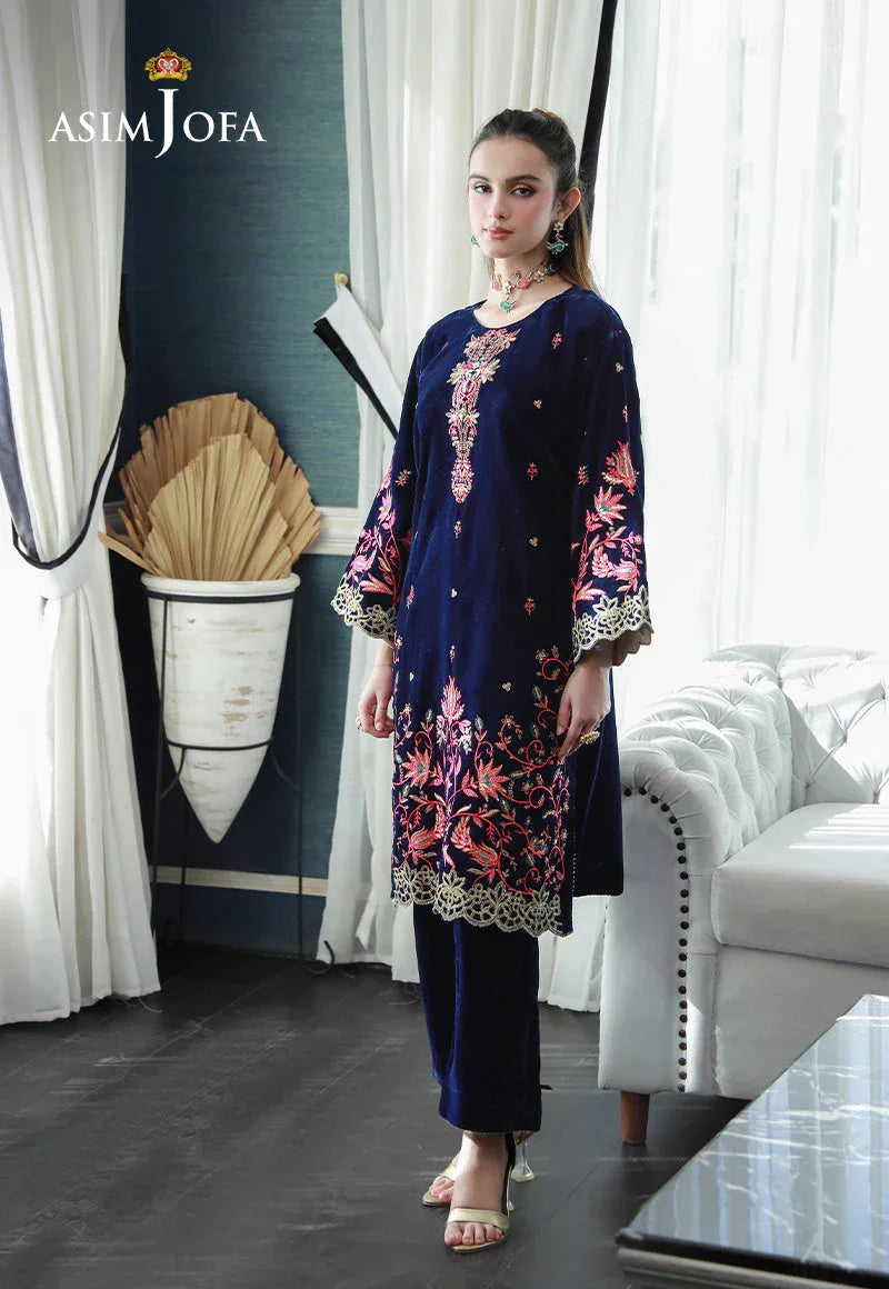Asim Jofa | Velvet Edit | AJVG-03 - Rang-e-Khaas