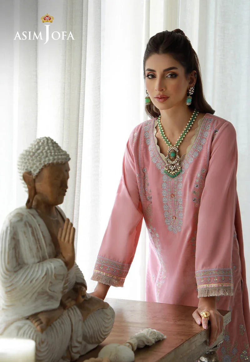 Asim Jofa | Velvet Edit | AJVG-12 - Rang-e-Khaas
