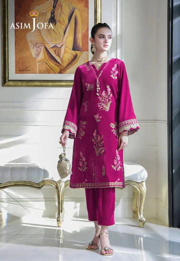 Asim Jofa | Velvet Edit | AJVG-06 - Rang-e-Khaas