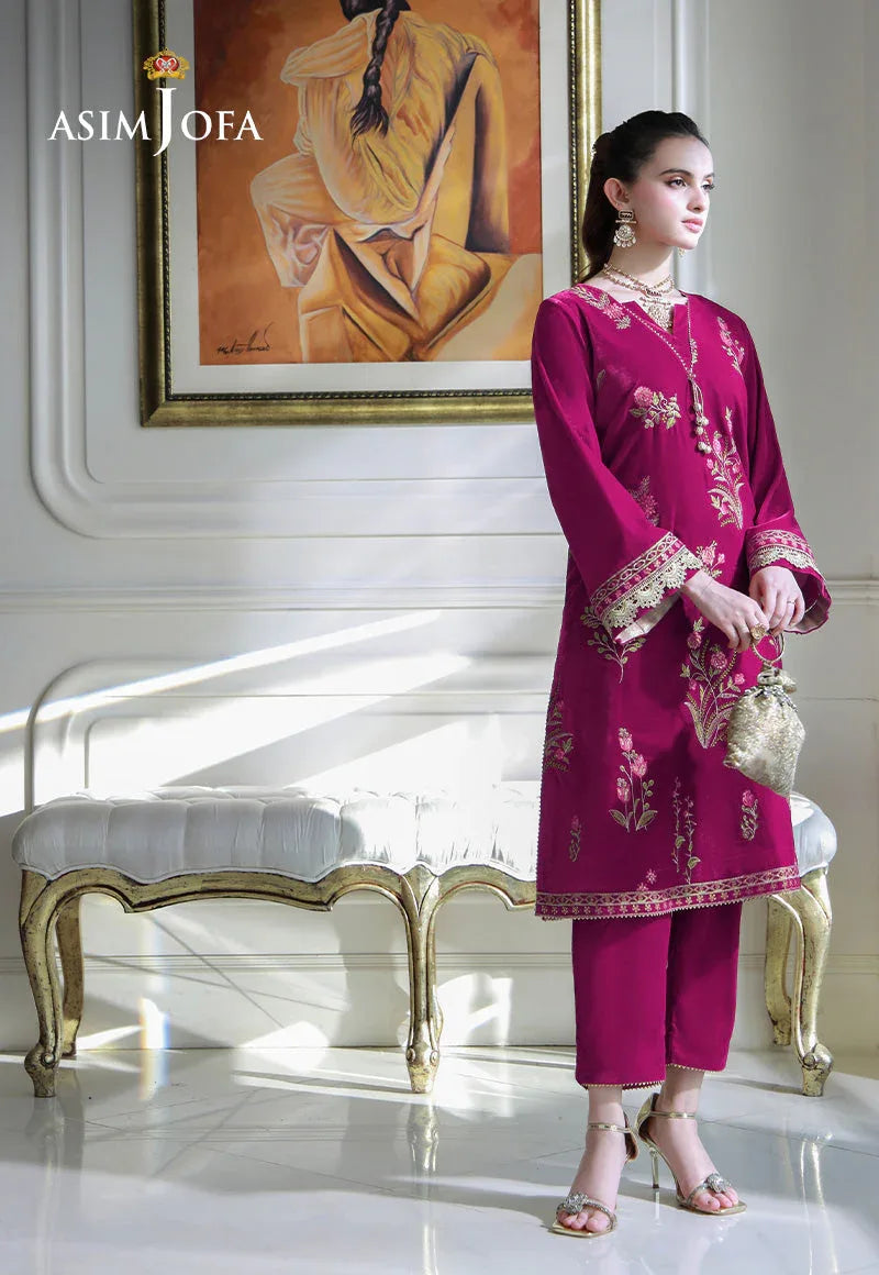 Asim Jofa | Velvet Edit | AJVG-06 - Rang-e-Khaas
