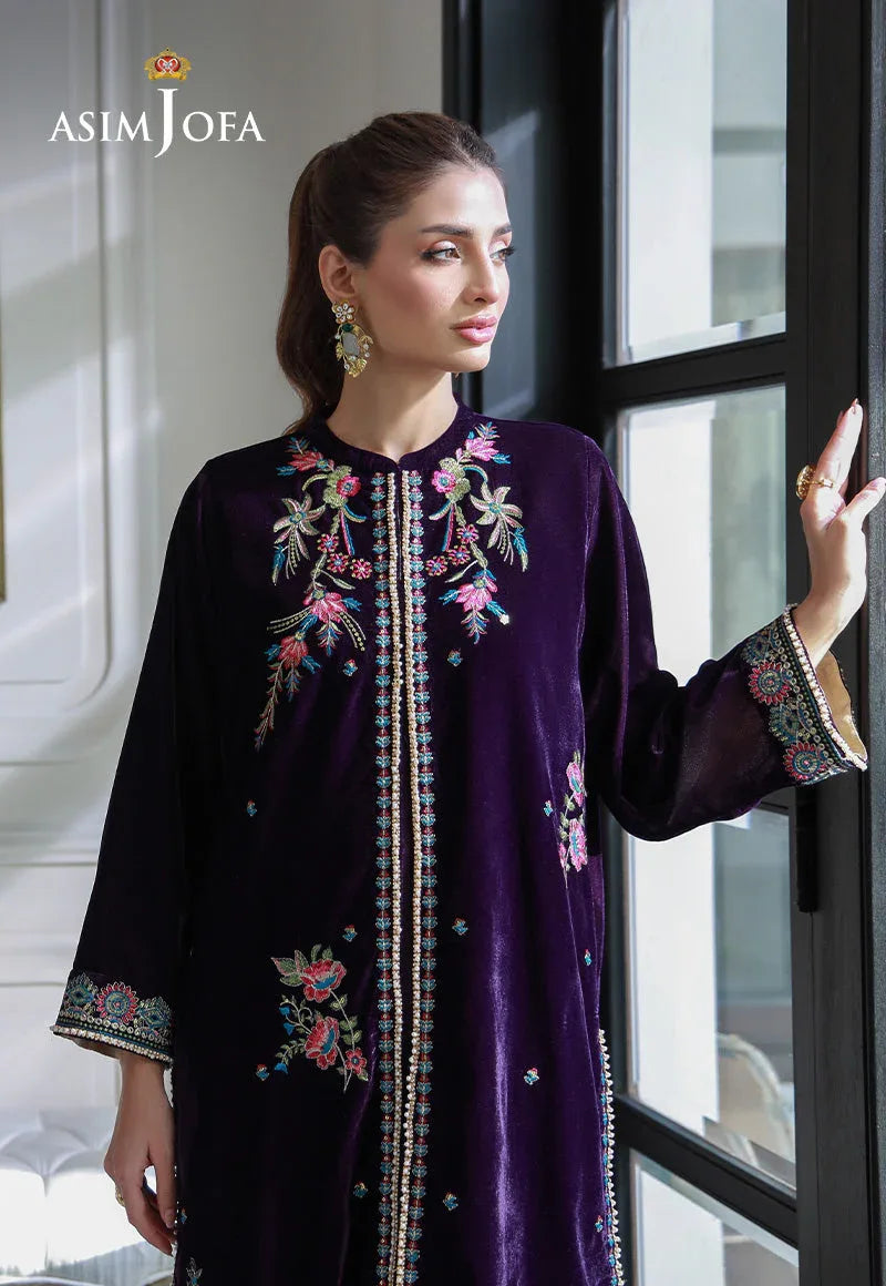 Asim Jofa | Velvet Edit | AJVG-10 - Rang-e-Khaas
