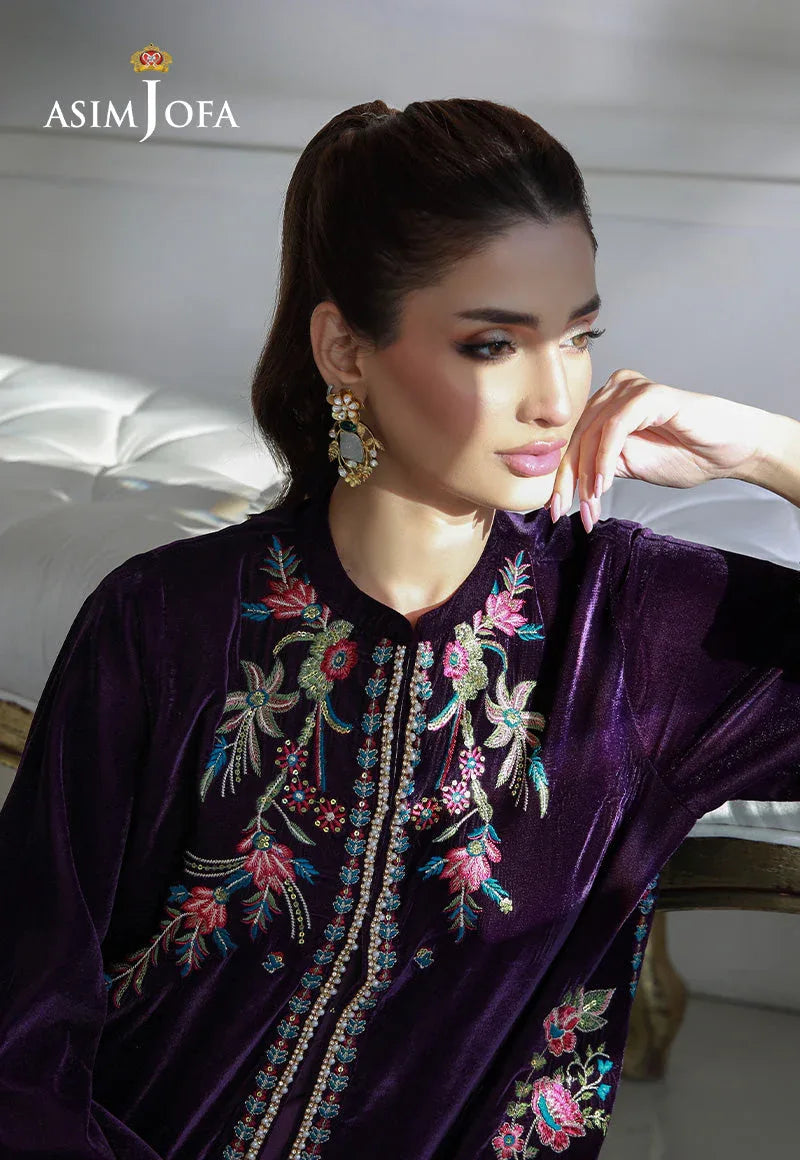 Asim Jofa | Velvet Edit | AJVG-10 - Rang-e-Khaas