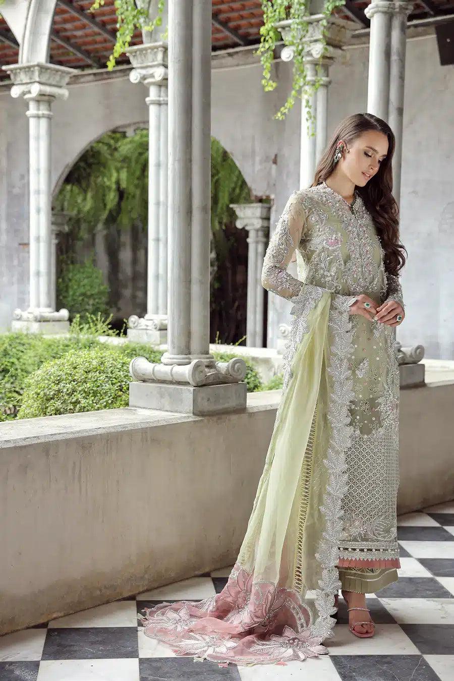 Maryam Hussain | Raha Luxury Festive 23 | Nurey - Rang-e-Khaas