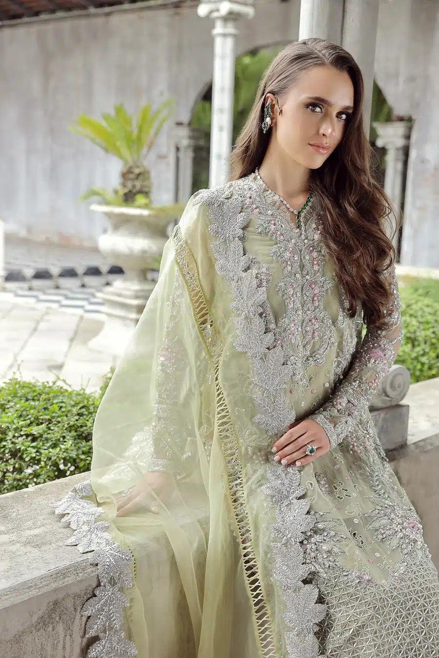 Maryam Hussain | Raha Luxury Festive 23 | Nurey - Rang-e-Khaas