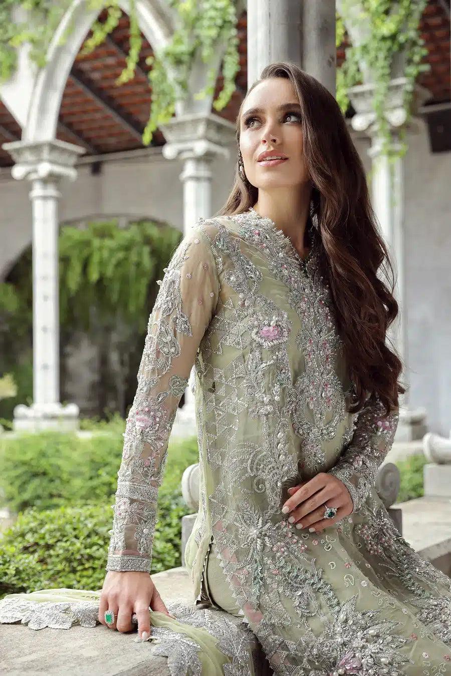 Maryam Hussain | Raha Luxury Festive 23 | Nurey - Rang-e-Khaas