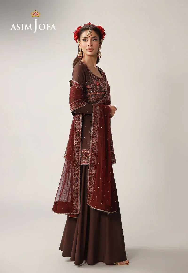 Asim Jofa | Layaan Festive Collection | AJULO-07 - Rang-e-Khaas