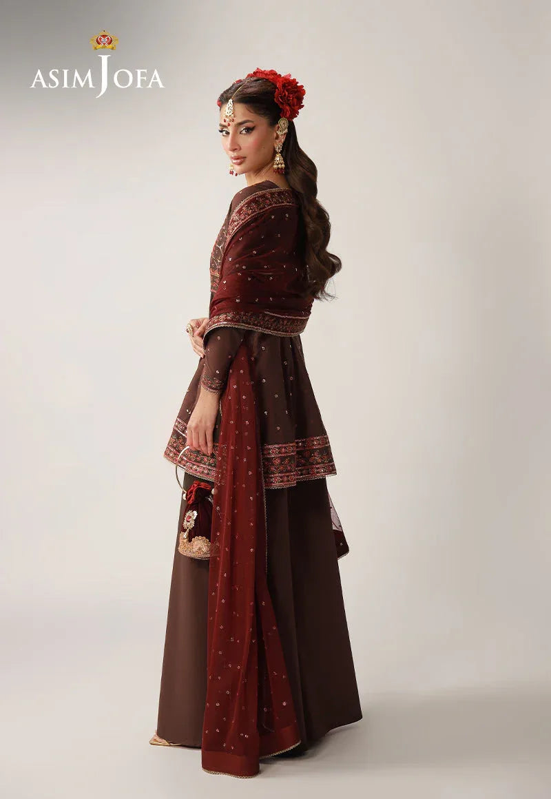 Asim Jofa | Layaan Festive Collection | AJULO-07 - Rang-e-Khaas