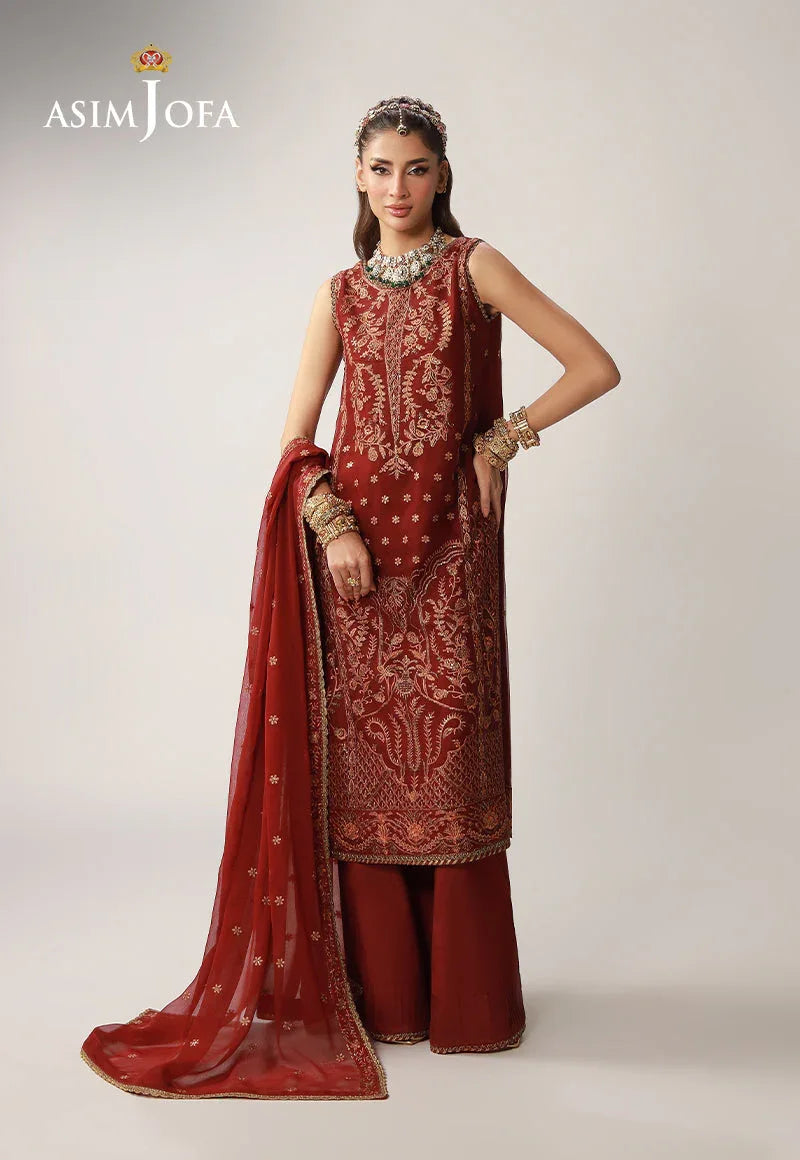 Asim Jofa | Layaan Festive Collection | AJULO-11 - Rang-e-Khaas