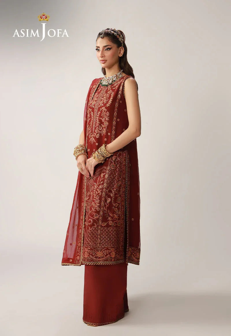 Asim Jofa | Layaan Festive Collection | AJULO-11 - Rang-e-Khaas