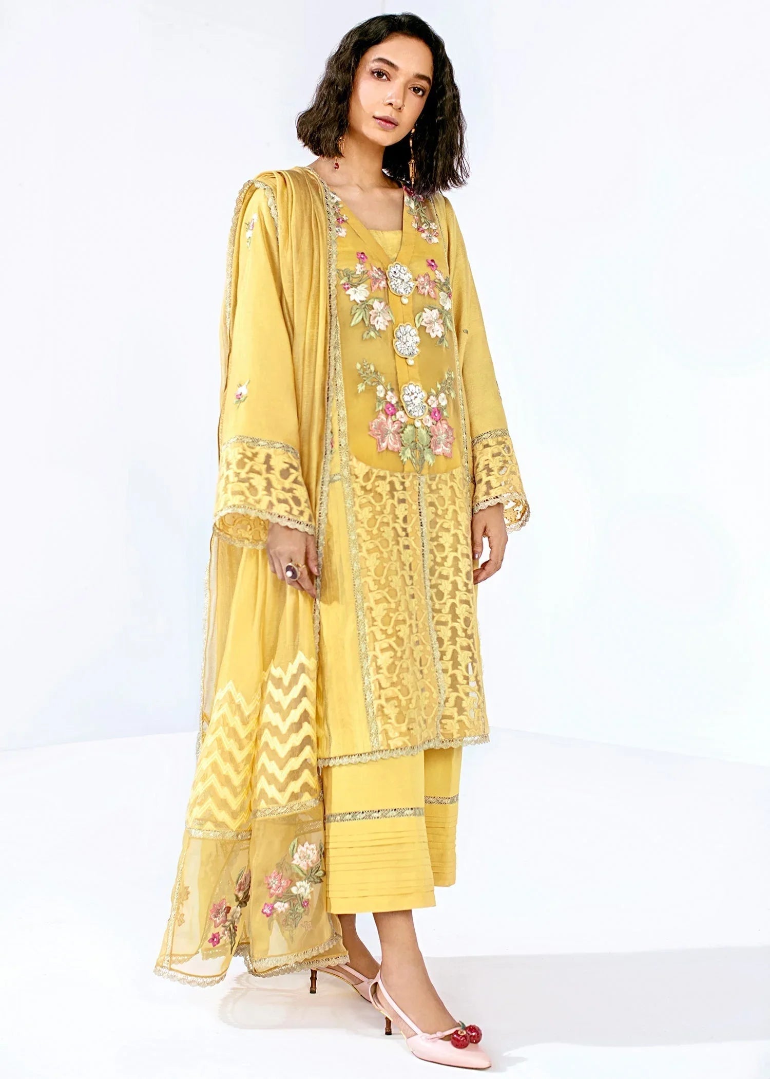 Saira Shakira | Luxury Pret | Dusty bloom - Rang-e-Khaas