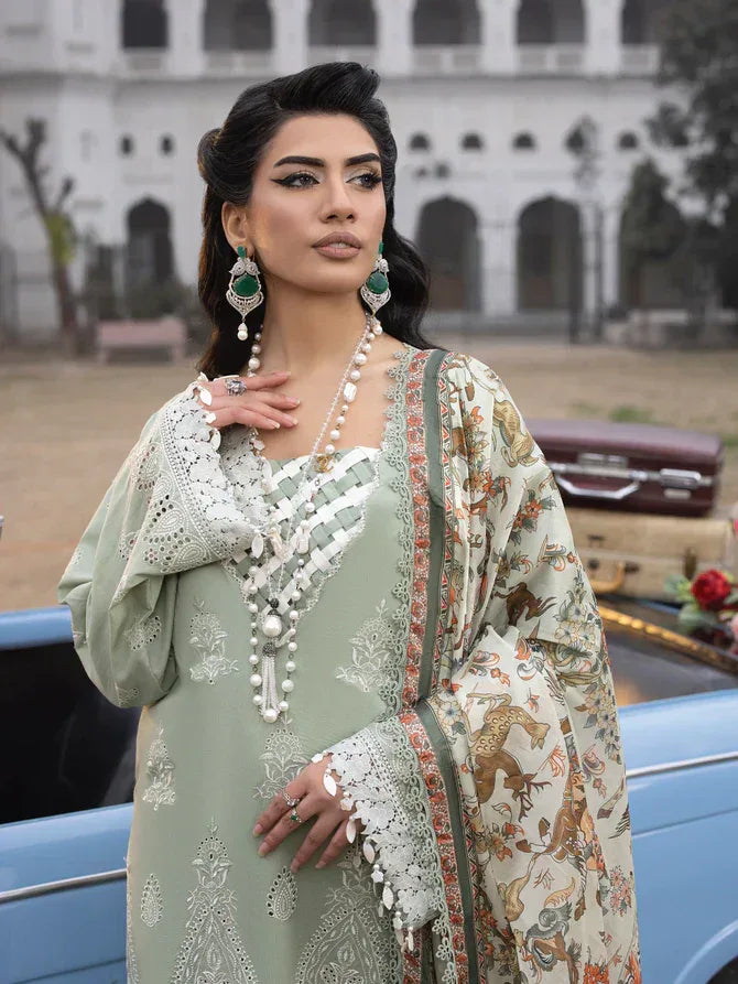 Faiza Faisal | Maya Luxury Lawn | Elena - Rang-e-Khaas
