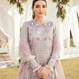 Gulaal | Wedding Formals | CLAIR EMBROIDERED NET 3-PIECE SUIT WS-05