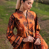 Alizeh | Sheen Lawn Prints 24 | MARIGOLD