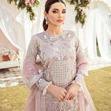 Gulaal | Wedding Formals | CLAIR EMBROIDERED NET 3-PIECE SUIT WS-05