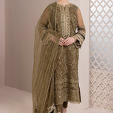 BAROQUE-EMBROIDERED ORGANZA UF-414