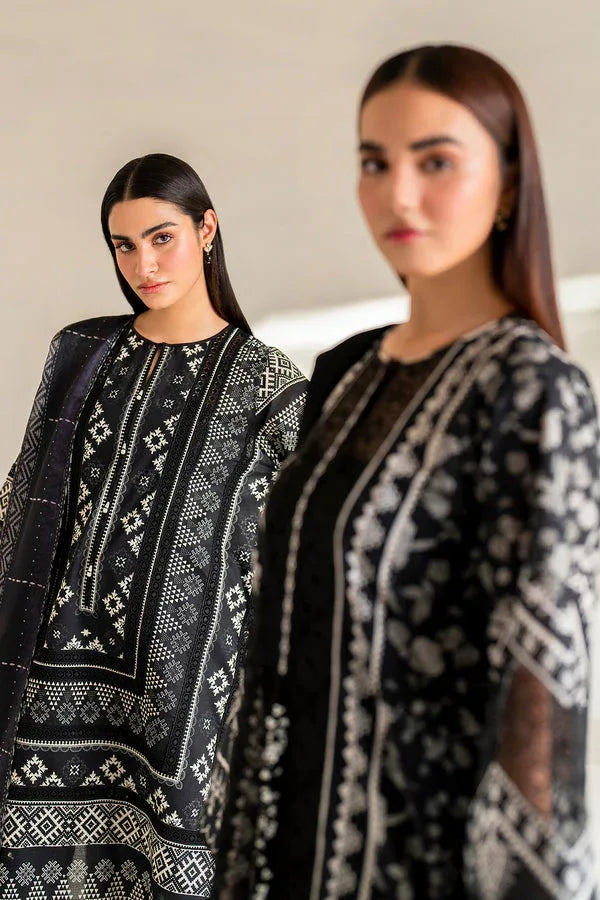 Baroque | Luxury Pret 24 | LAWN UF-672 - Rang-e-Khaas
