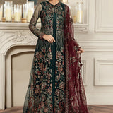 Zarif | Mehroz Formals | PINE GREEN
