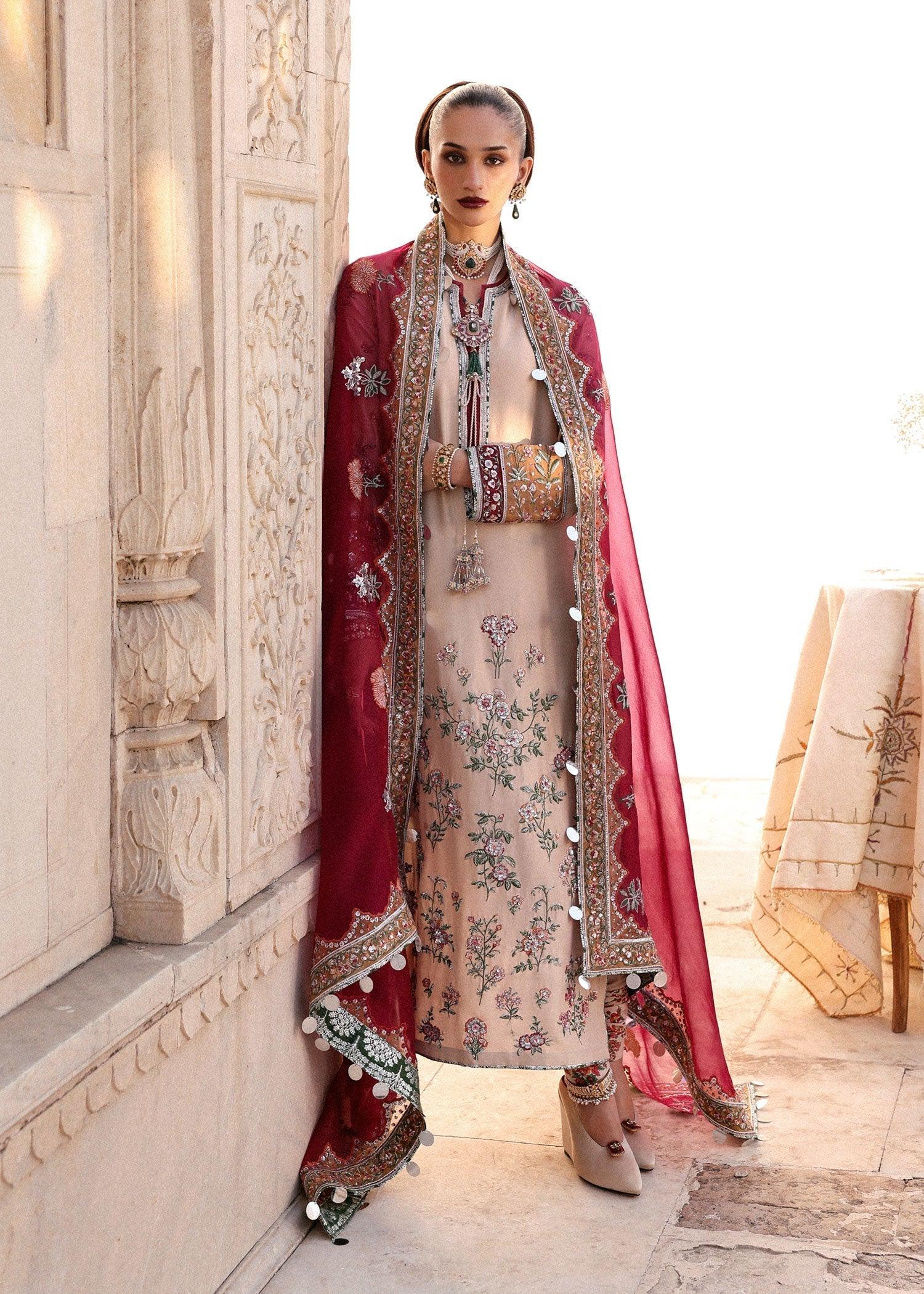 Hussain Rehar | Luxury Pret AW 25 | Florielle - Rang-e-Khaas