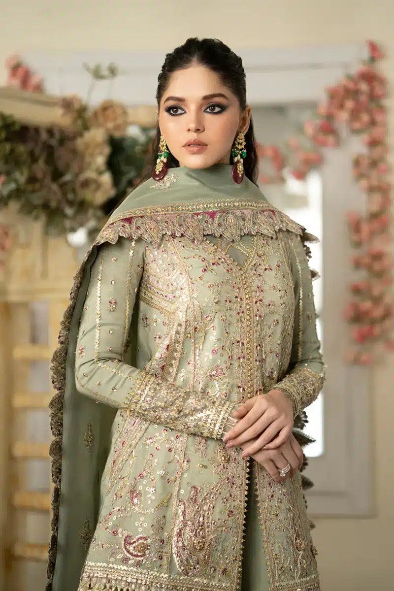 Qalamkar | Dilnaz Wedding Formals | DN-06 FARIZA - Rang-e-Khaas