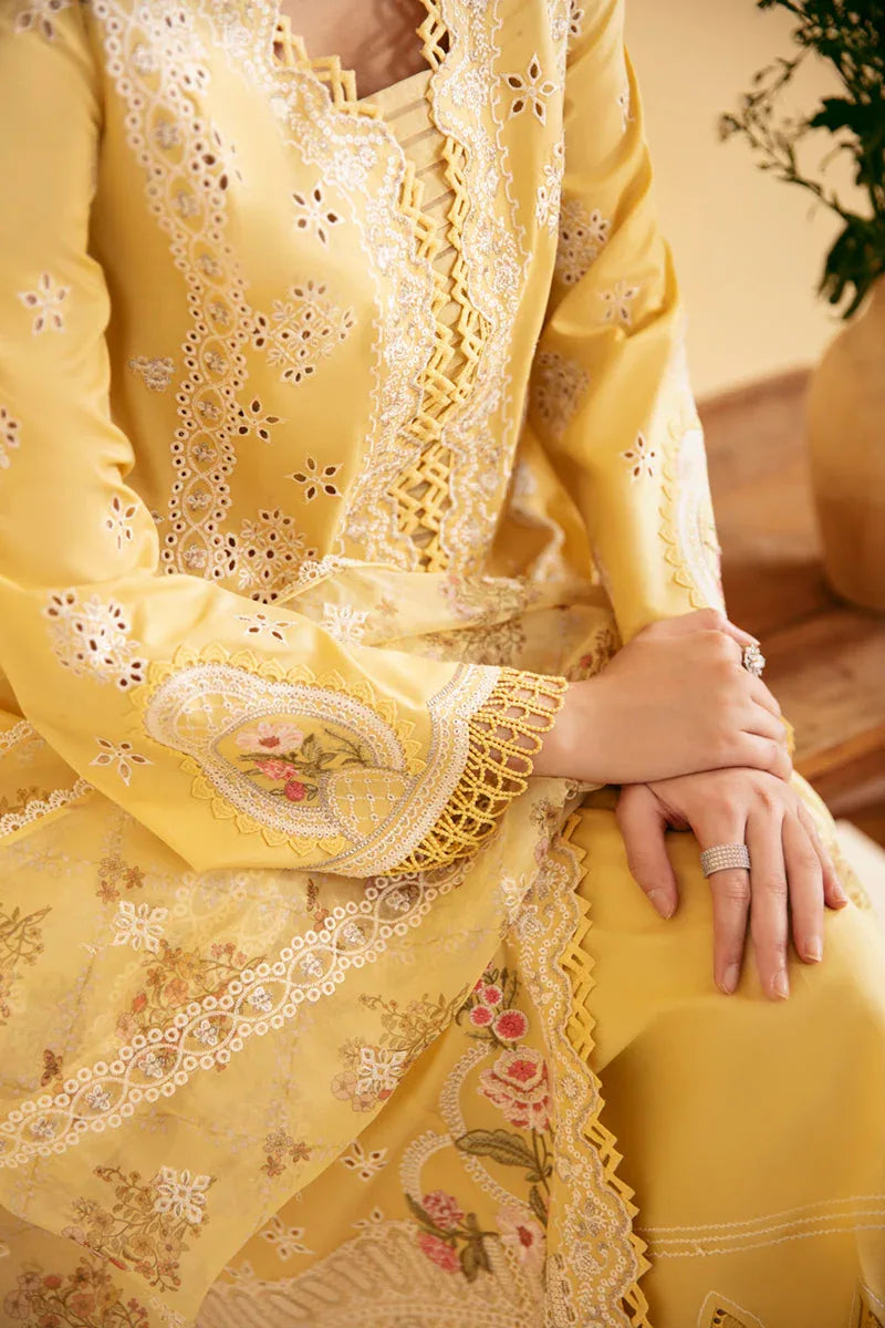 Qalamkar | Qlinekari Luxury Lawn | SQ-12 ZHAIN - Rang-e-Khaas