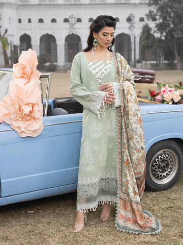 Faiza Faisal | Maya Luxury Lawn | Elena - Rang-e-Khaas