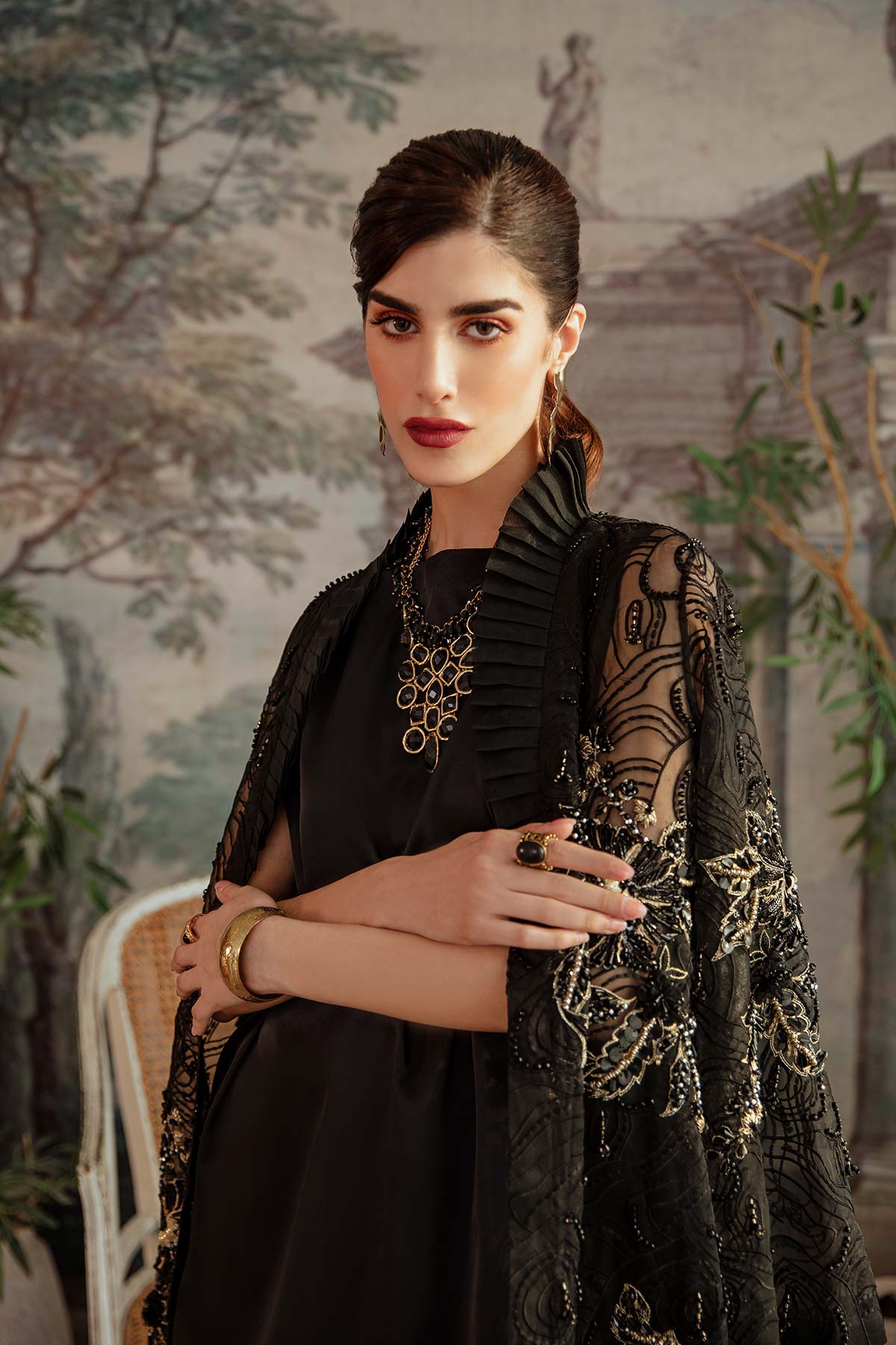 Mina Kashif | Ala Mode Luxury Formals 23 | Luna - Rang-e-Khaas