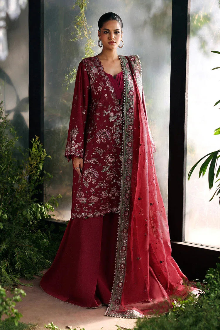 Afrozeh | La Fuschia 25 | Yalira - Rang-e-Khaas