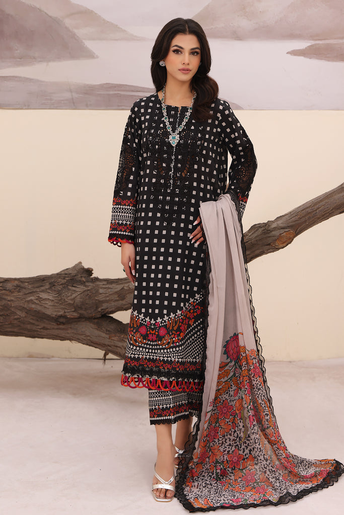 Charizma | Naranji Embroidered Lawn 24 | CN4-009 - Rang-e-Khaas