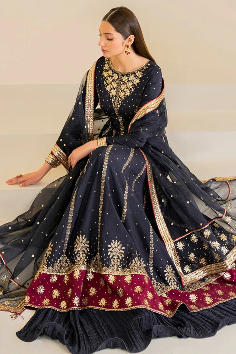 Jazmin | Formals Collection | Raw Silk UR-7019 - Rang-e-Khaas