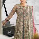 Baroque Chantelle Embroidered Luxury Net 3Pc Suit EC-02