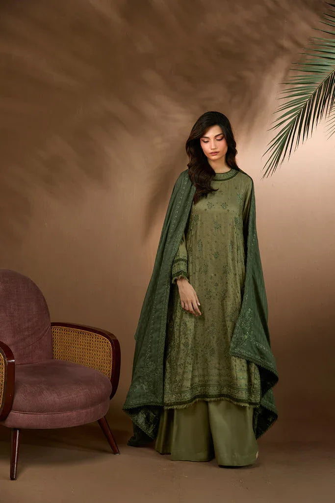 Sobia Nazir | Winter Shawl 25 | Design 2A - Rang-e-Khaas
