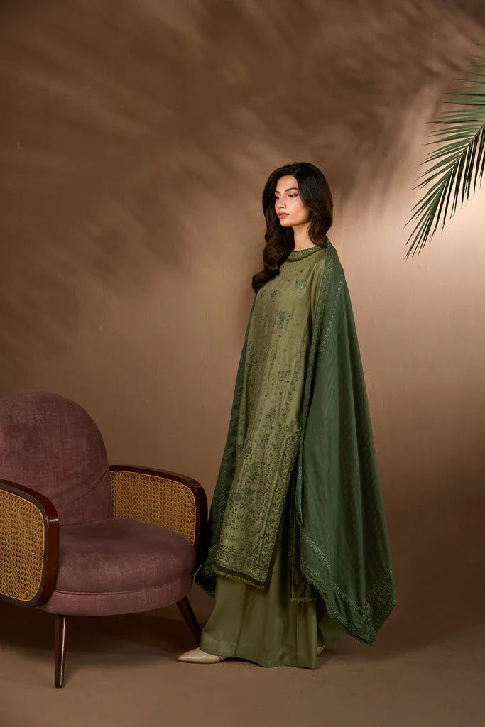 Sobia Nazir | Winter Shawl 25 | Design 2A - Rang-e-Khaas