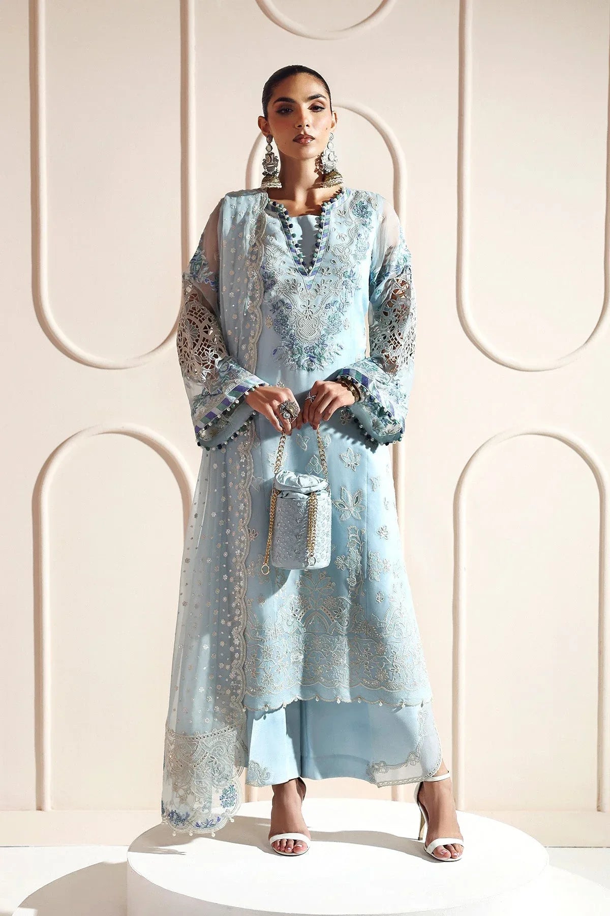 Alizeh | Aymal Luxury Bamber Chiffon | DHANAK - Rang-e-Khaas