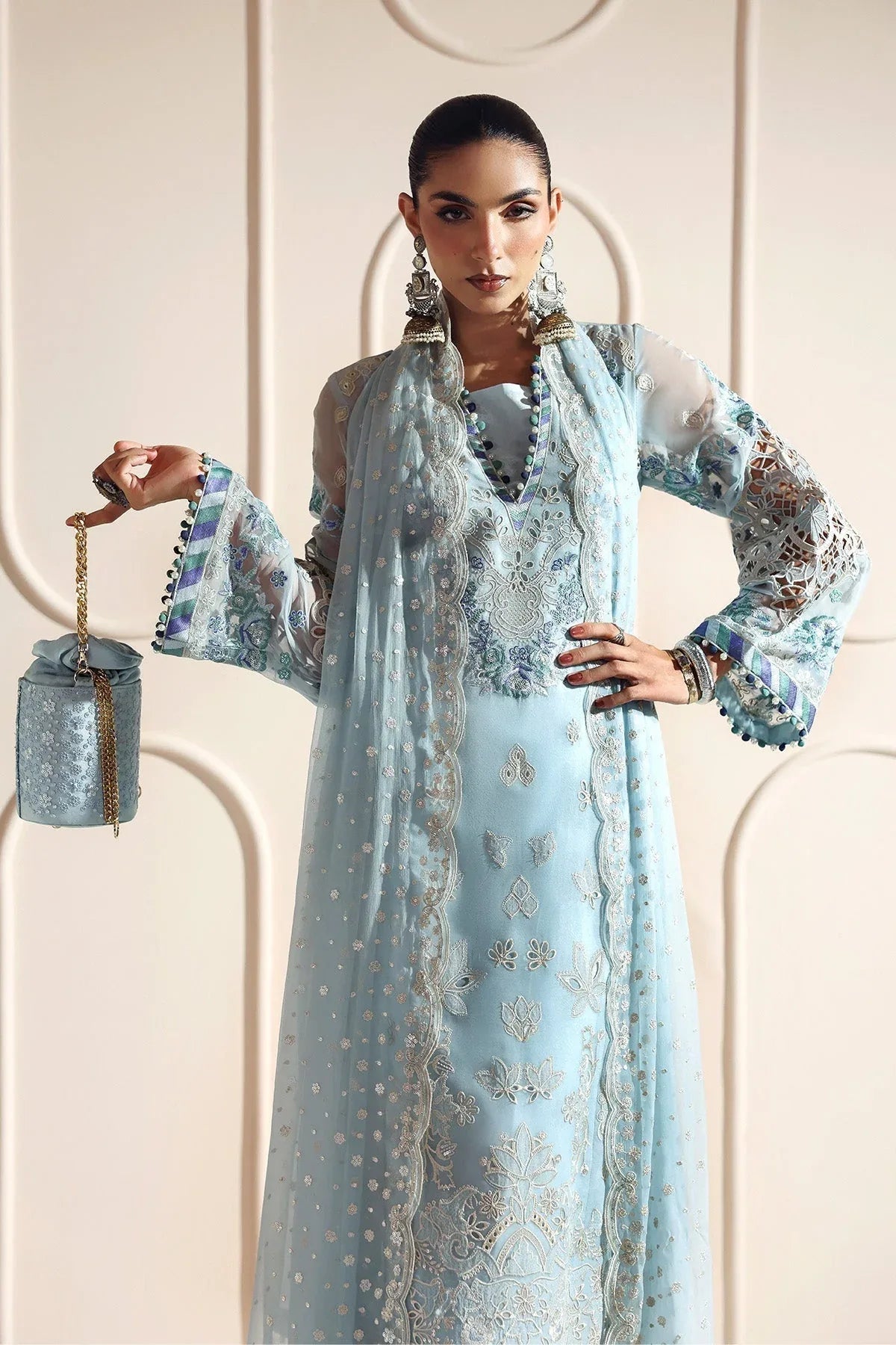 Alizeh | Aymal Luxury Bamber Chiffon | DHANAK - Rang-e-Khaas