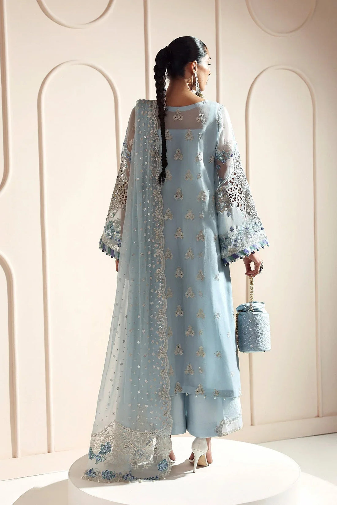 Alizeh | Aymal Luxury Bamber Chiffon | DHANAK - Rang-e-Khaas