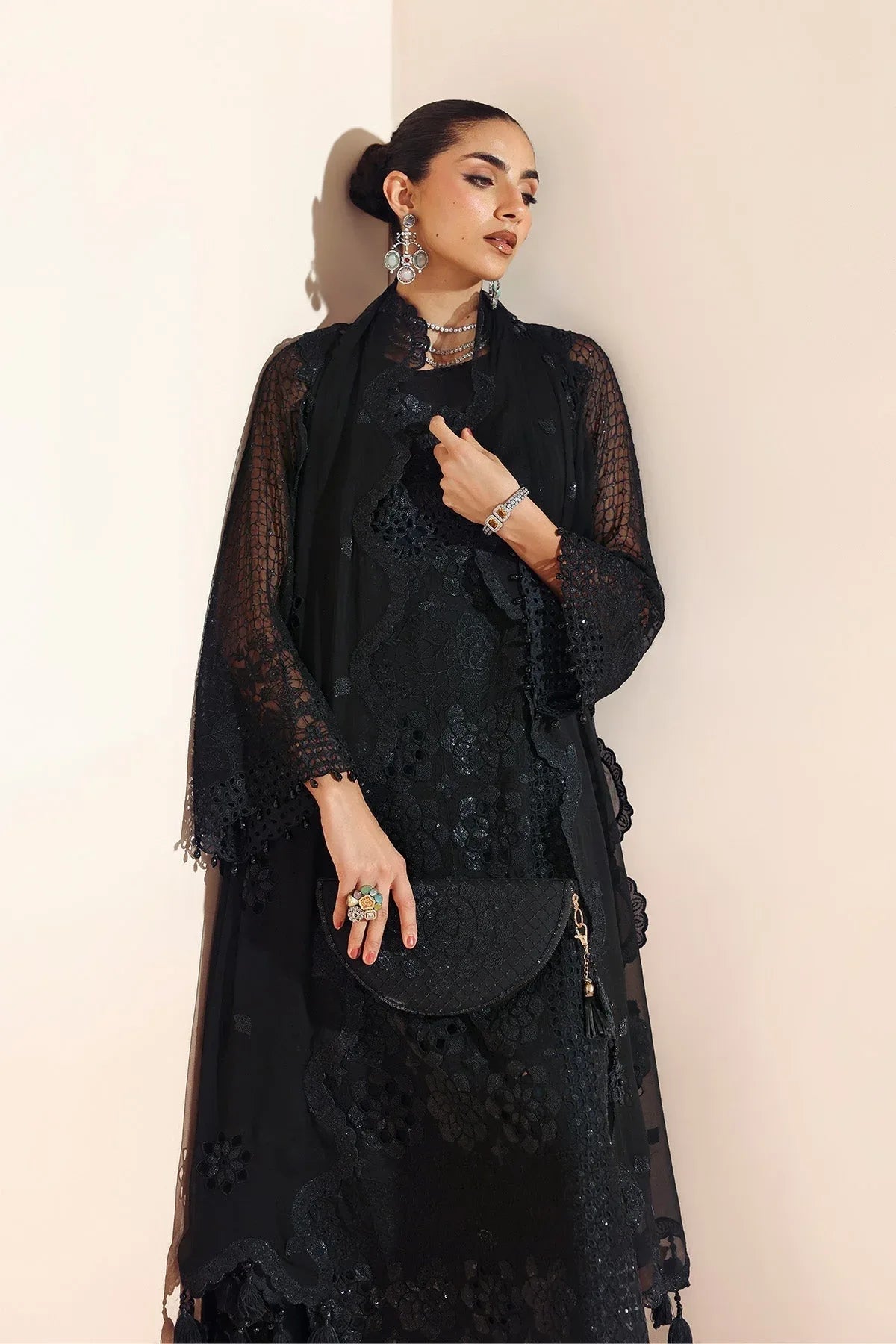 Alizeh | Aymal Luxury Bamber Chiffon | RIKA - Rang-e-Khaas