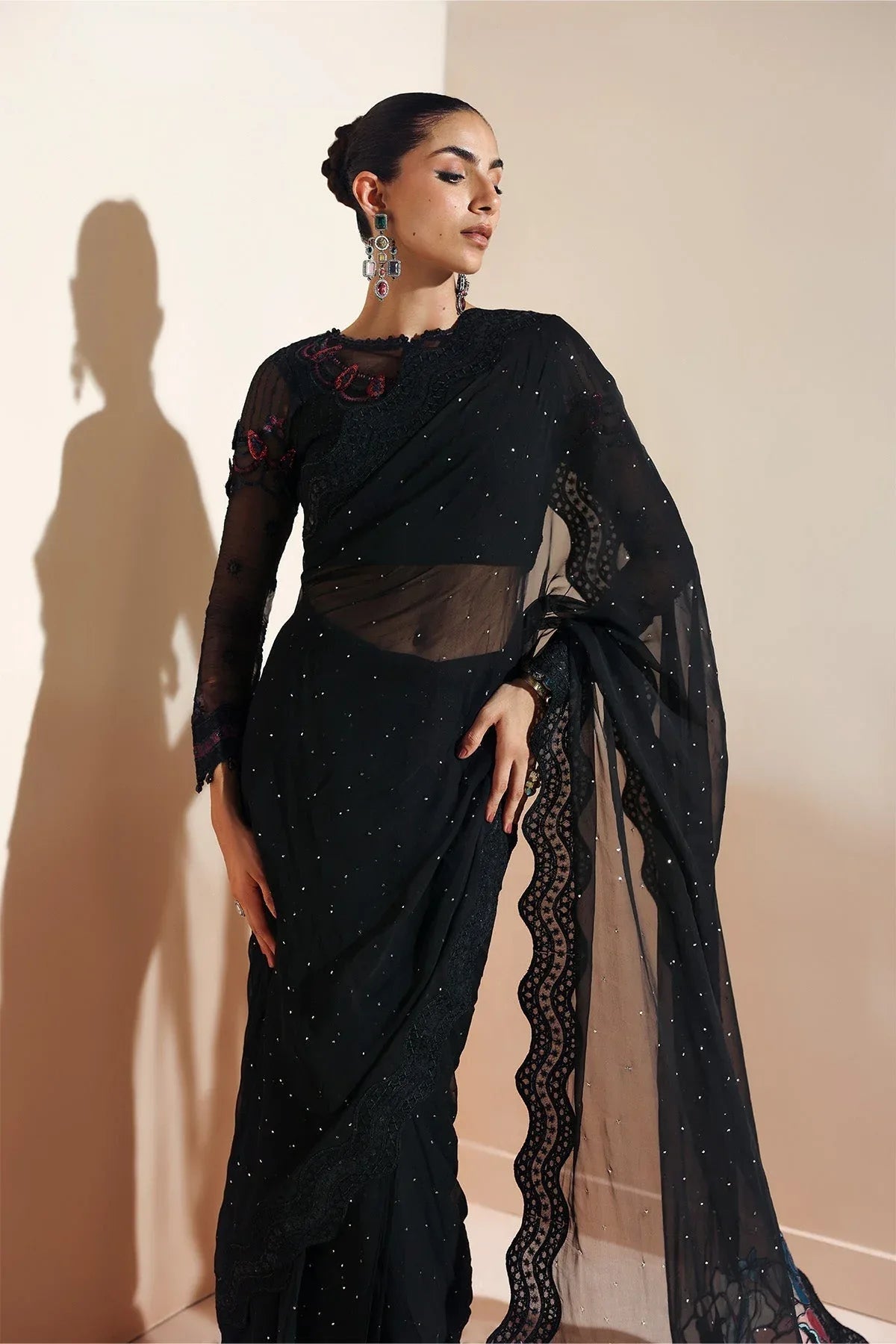 Alizeh | Aymal Luxury Bamber Chiffon | MEERAB - Rang-e-Khaas
