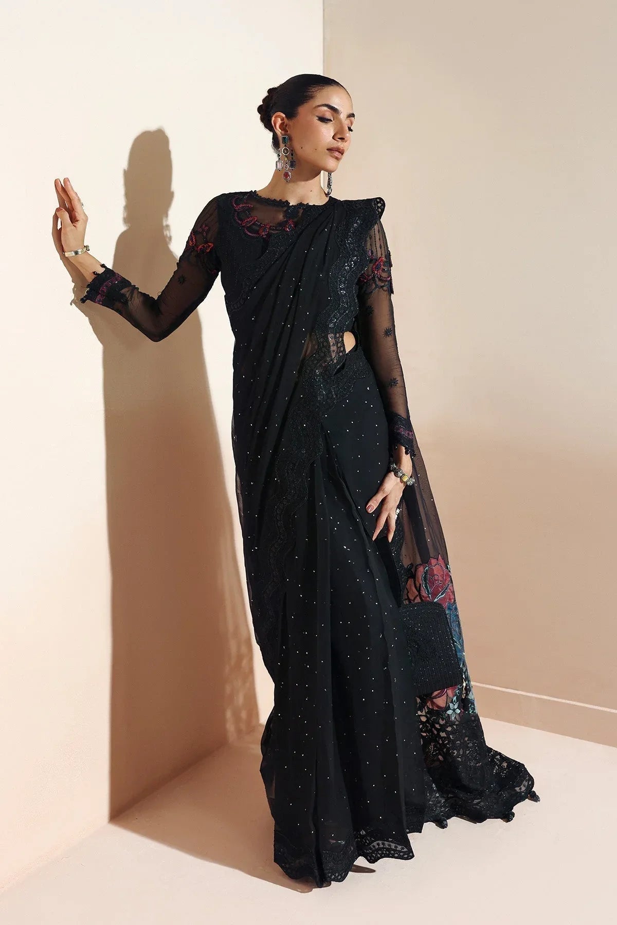 Alizeh | Aymal Luxury Bamber Chiffon | MEERAB - Rang-e-Khaas