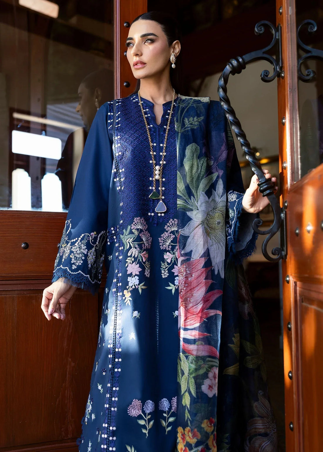 Saira Shakira | Bloom Lawn 25 | HANGING GARDENS 2-B - Rang-e-Khaas