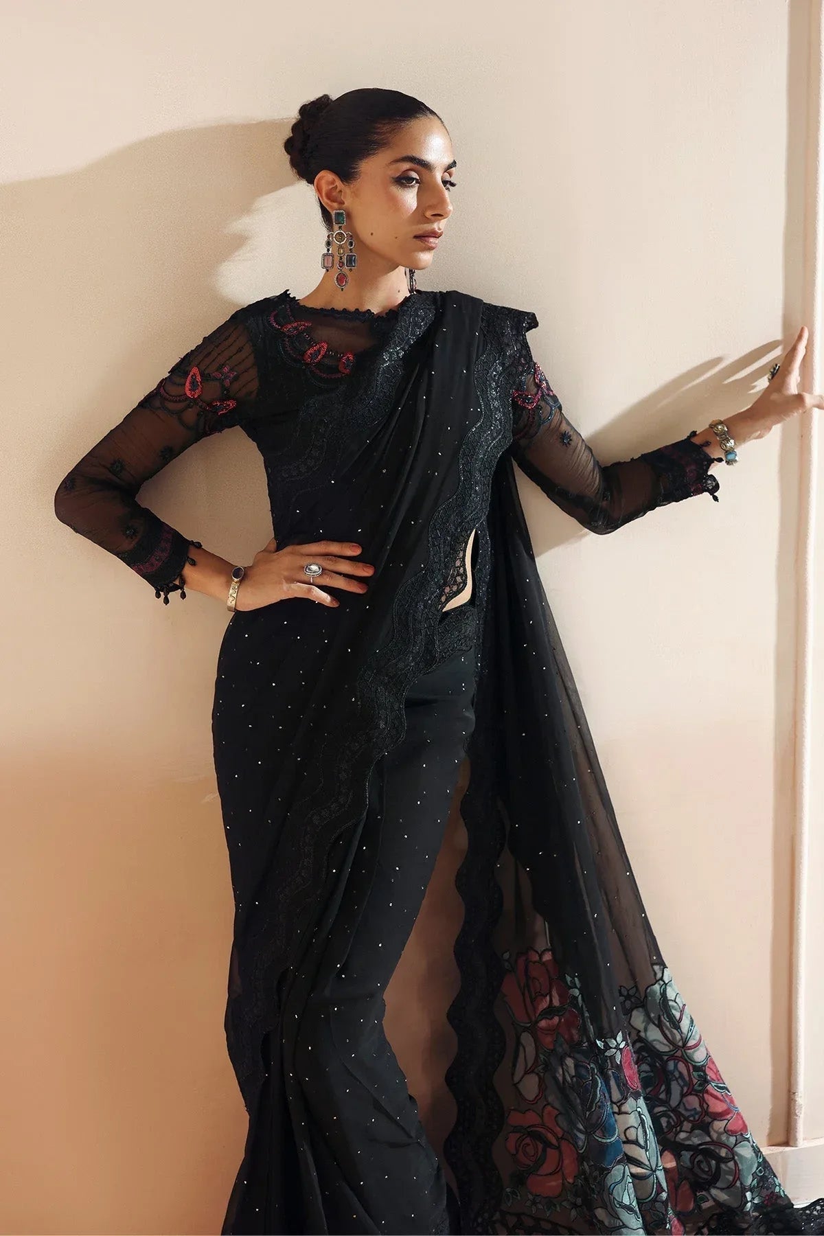 Alizeh | Aymal Luxury Bamber Chiffon | MEERAB - Rang-e-Khaas