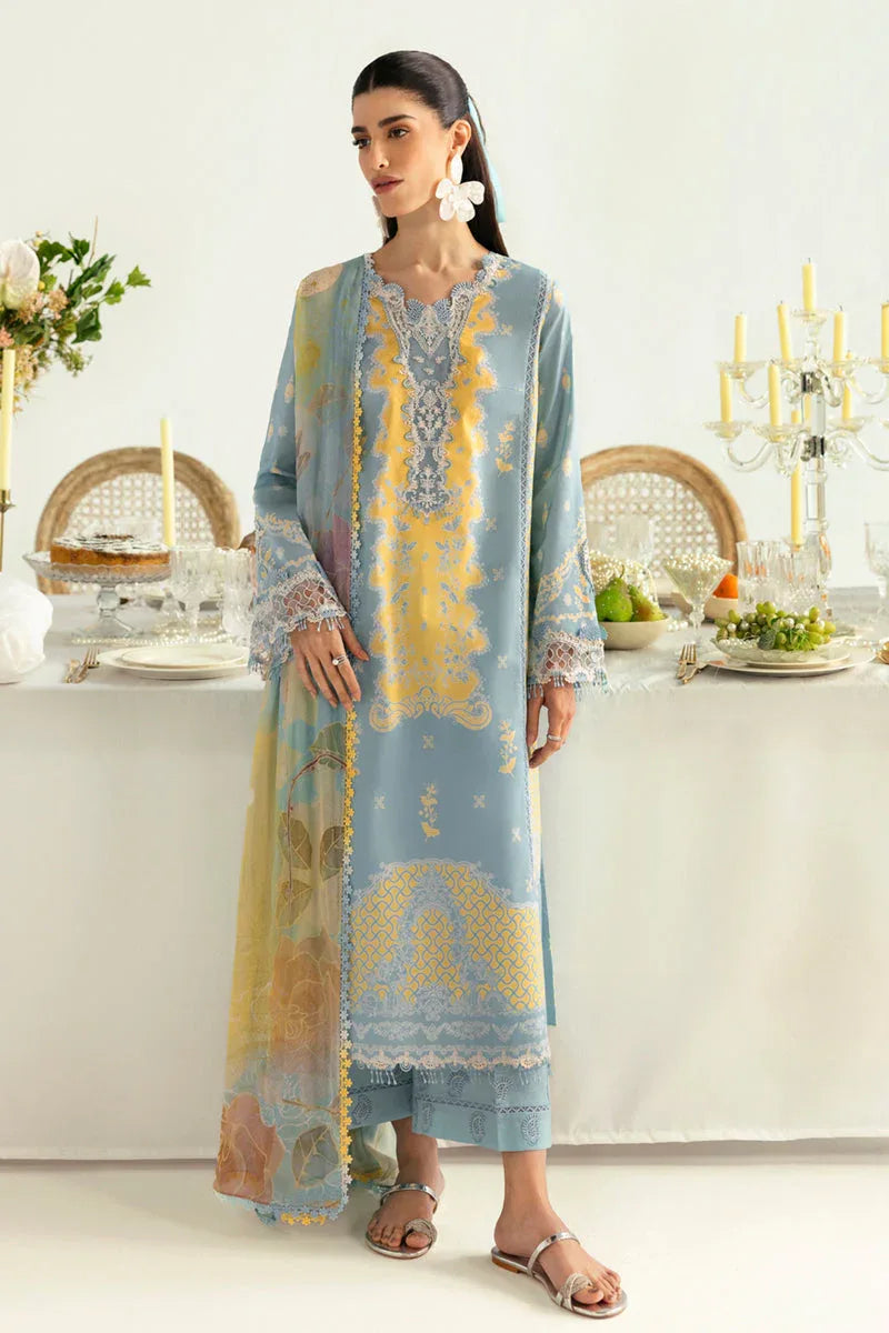 Qalamkar | Q Prints 2025 | PQ-06 ELVA - Rang-e-Khaas