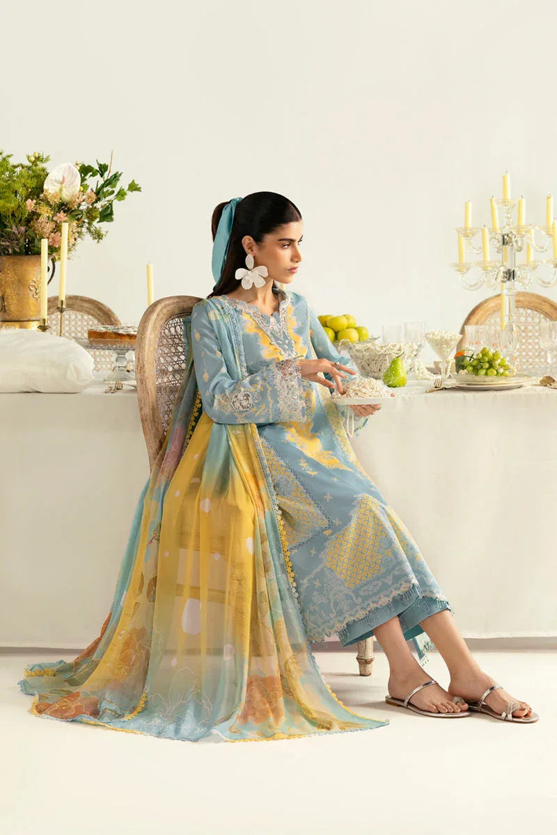 Qalamkar | Q Prints 2025 | PQ-06 ELVA - Rang-e-Khaas