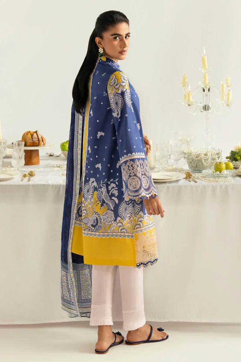 Qalamkar | Q Prints 2025 | PQ-02 HINA - Rang-e-Khaas