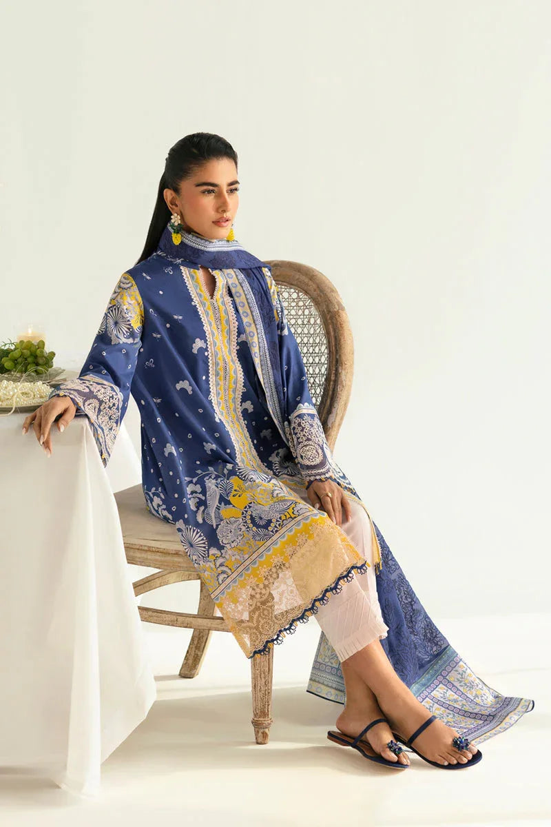 Qalamkar | Q Prints 2025 | PQ-02 HINA - Rang-e-Khaas