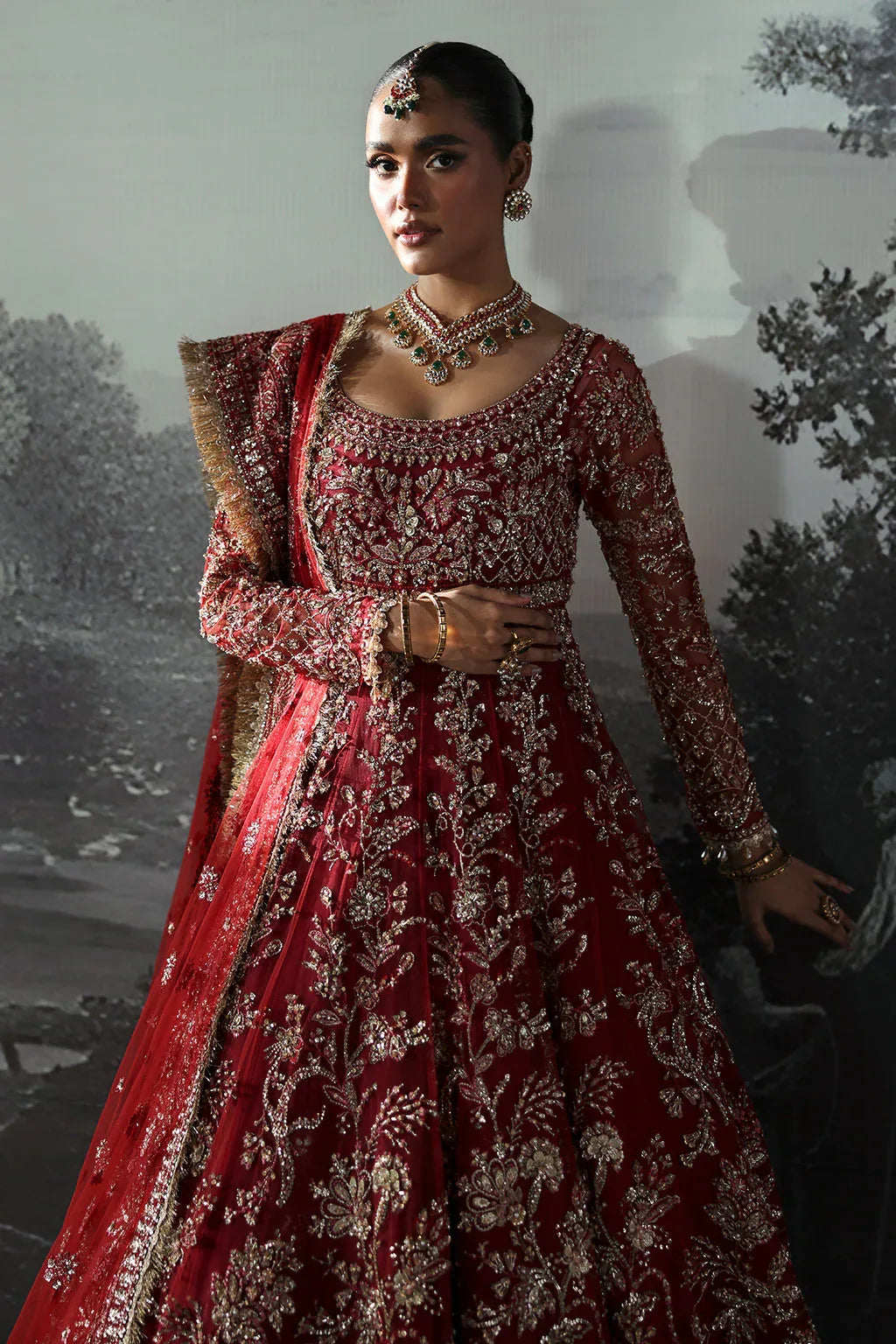 Afrozeh | The Brides Edit 24 | Anastasia - Rang-e-Khaas