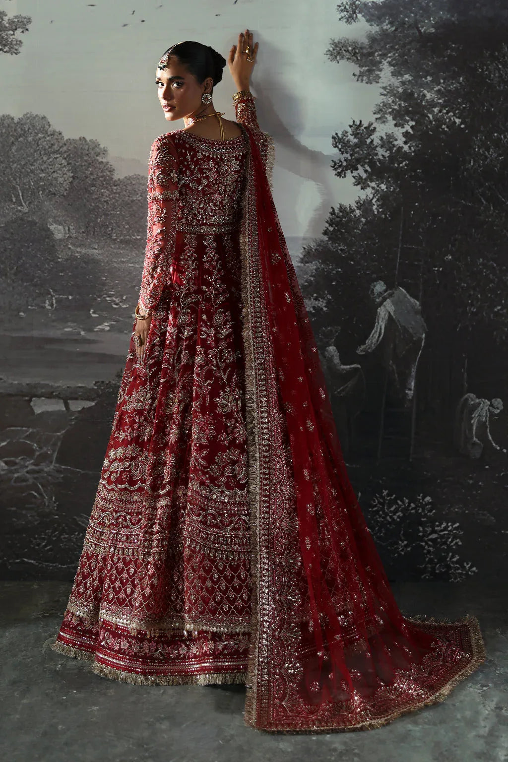 Afrozeh | The Brides Edit 24 | Anastasia - Rang-e-Khaas