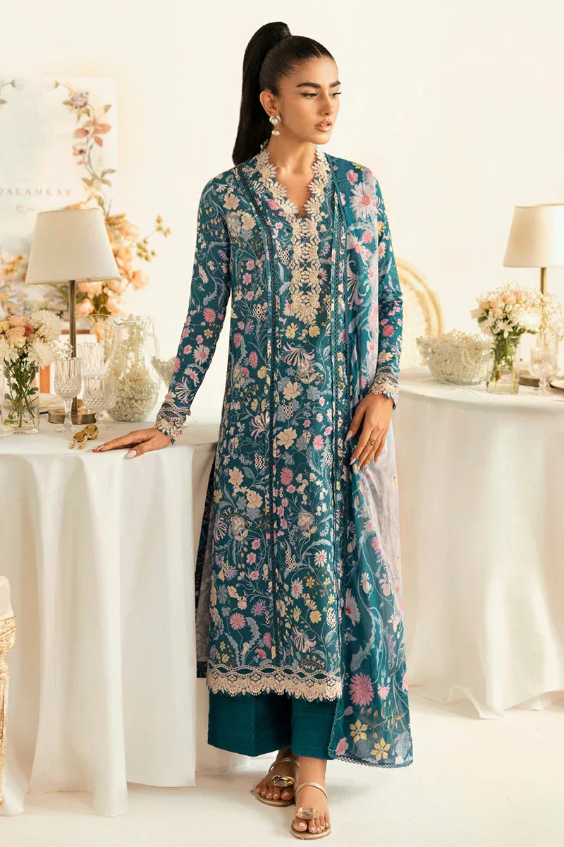 Qalamkar | Q Prints 2025 | PQ-04 RHEA - Rang-e-Khaas