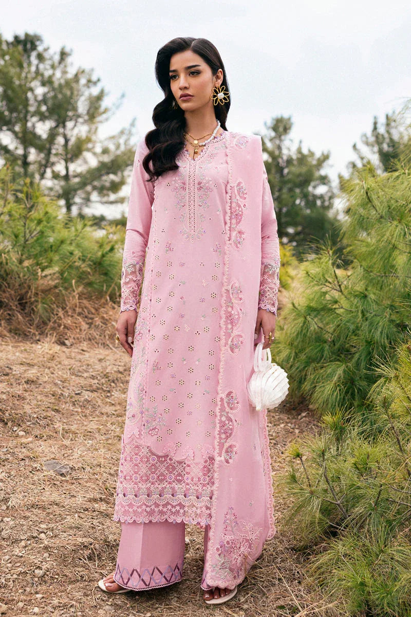 Qalamkar | Qlinekari Lawn | DC-02 Freja - Rang-e-Khaas